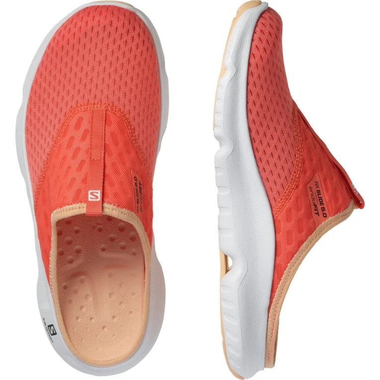 Sandalias de Diapositivas Salomon Reelax 5.0 Mujer Coral | MX RIHA471